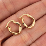 Candongas Asby 1.05gr / 1/2 in / Oro Amarillo 18K %