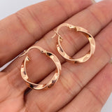 Candongas Asby 1.8gr / 3/4 in / Oro Rosa 18K %