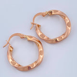 Candongas Asby 1.8gr / 3/4 in / Oro Rosa 18K %