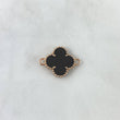 Charm VCyA Clover 3.25gr / 1.5mm Black Rose Gold