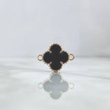 Charm VCyA Clover 3.25gr / 1.5mm Black Rose Gold