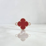 Charm VCyA Clover 2.85gr / 1.5mm Red Rose Gold