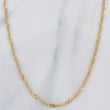 Cadena Singapur 1.85 g / 23 1/2 in / 1.8 mm Oro Amarillo 18K