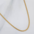 Bismark Chain 2.45 g / 18 in / 0.5 mm Yellow Gold 18K