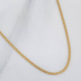 Bismark Chain 2.45 g / 18 in / 0.5 mm Yellow Gold 18K
