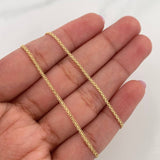 Bismark Chain 2.45 g / 18 in / 0.5 mm Yellow Gold 18K