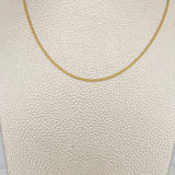 Bismark Chain 2.45 g / 18 in / 0.5 mm Yellow Gold 18K