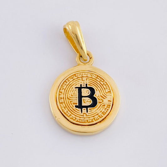 Dije Moneda 2.85gr / 2.5cm / Oro 18K