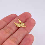Dije Paloma 0.6gr / 1.3cm / Oro Amarillo 18K