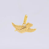 Dije Paloma 0.6gr / 1.3cm / Oro Amarillo 18K