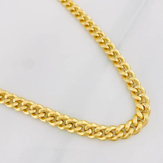 Cuban Links 13.75g / 24 in / 6.9mm 18K Yellow Gold
