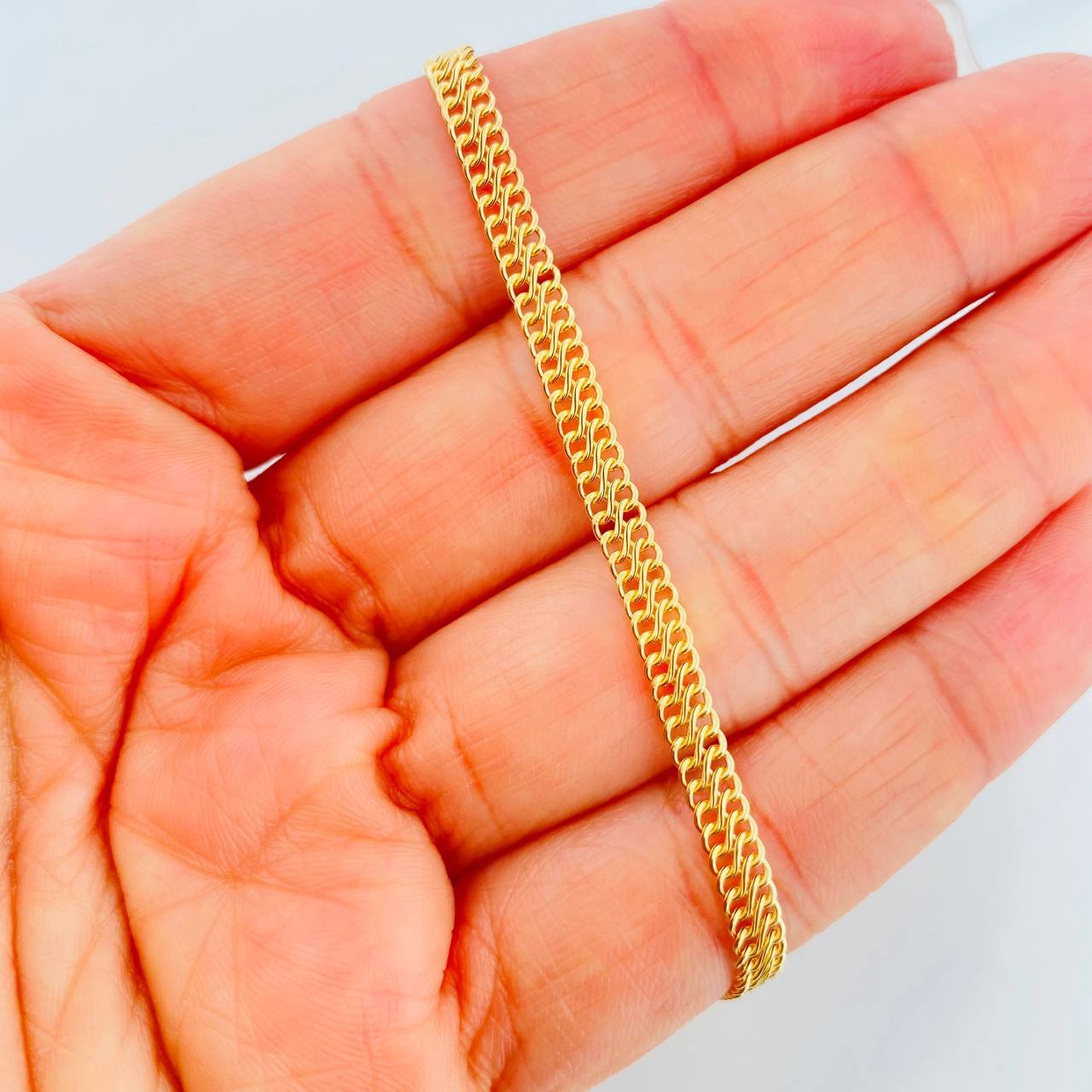 Bracelet Sedusa 2g / 8 1/4 in / 3.8mm Yellow Gold 18K