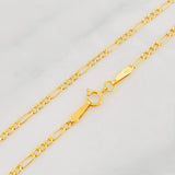 Figaro Chain 1.55g / 18 in / 1.9mm Yellow Gold 18K