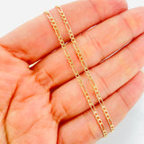 Figaro Chain 1.55g / 18 in / 1.9mm Yellow Gold 18K