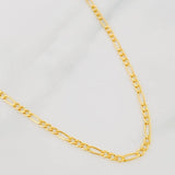 Figaro Chain 1.55g / 18 in / 1.9mm Yellow Gold 18K