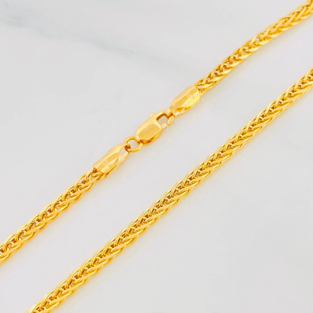 Cadena Franco 6.05g / 24 in / 2.3mm Oro Amarillo 18K