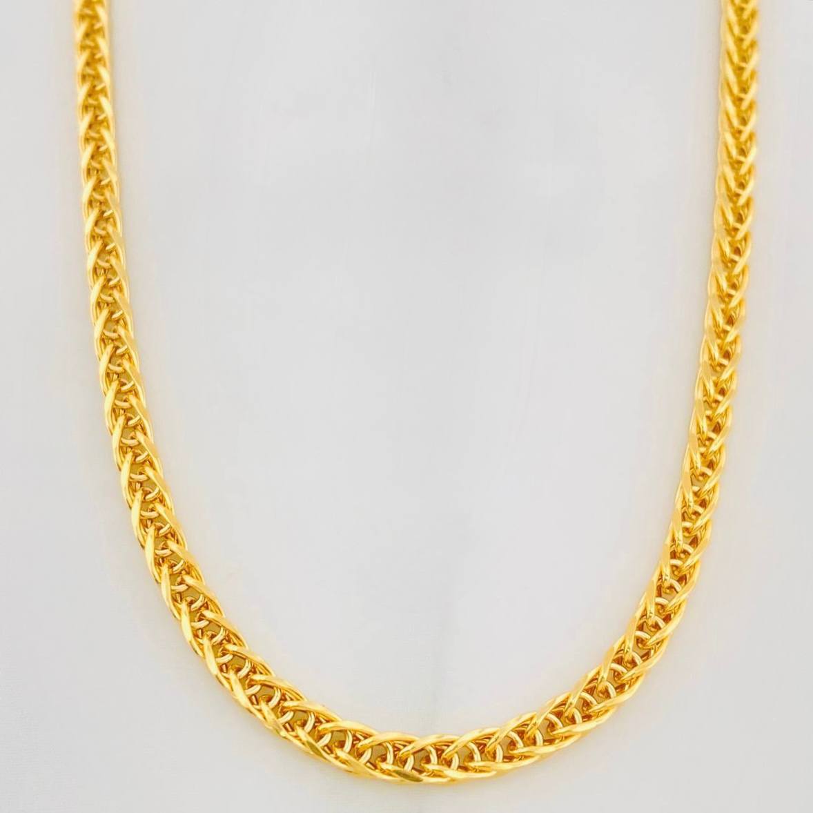 Cadena Franco 6g / 24 in / 2.25mm Oro Amarillo 18K