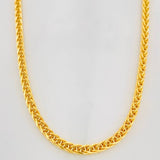 Cadena Franco 6.1g / 24 in / 2.2mm Oro Amarillo 18K