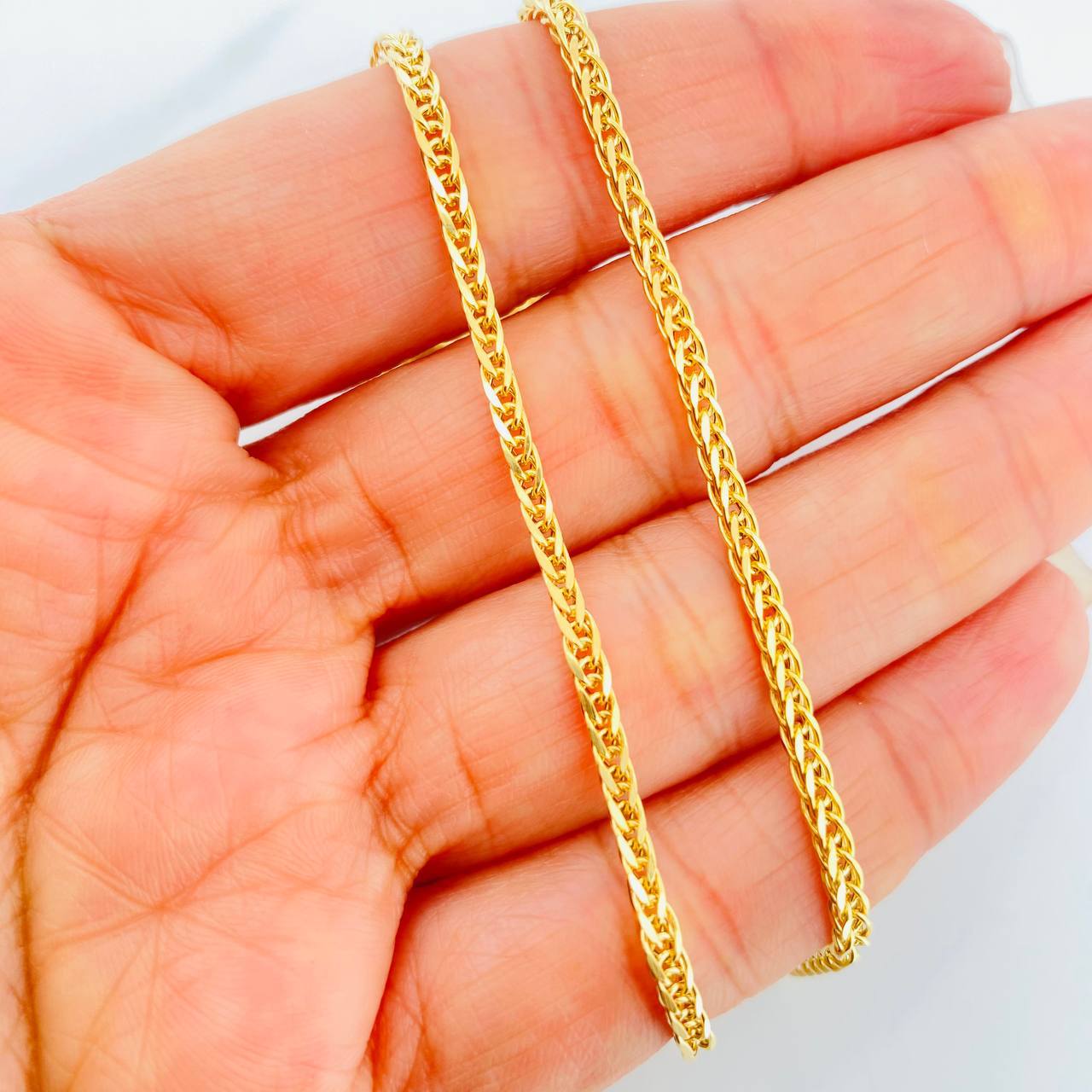 Cadena Franco 6.55g / 24 in / 2.2mm Oro Amarillo 18K