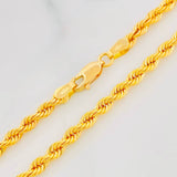 Cadena Lazo 8.2g / 24 in / 3.3mm Oro Amarillo 18K