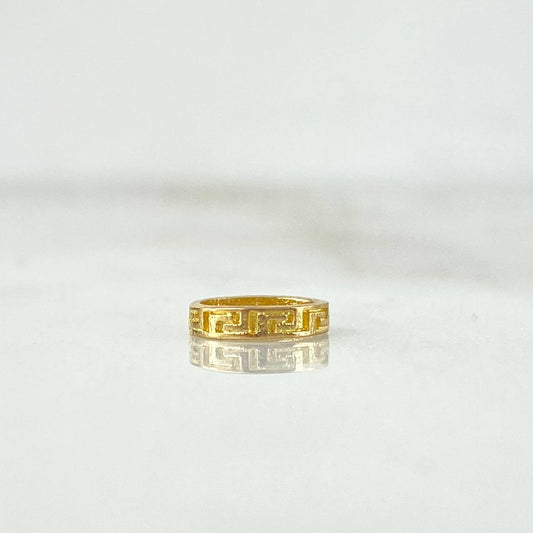 Charm Tribal 0.35gr / 0.8cm / Ovalado Yellow Gold