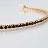 Pulso Tennis 5.8g / 7 3/4 in / 2.1mm Oro Rosa 18K