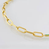 Pulso Tennis Cajón 2.45g / 7 in / 4.1mm Oro Amarillo 18K