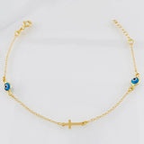 Classic Link Bracelet 1.4g / 6 3/4 in / 1.1mm 18K Yellow Gold