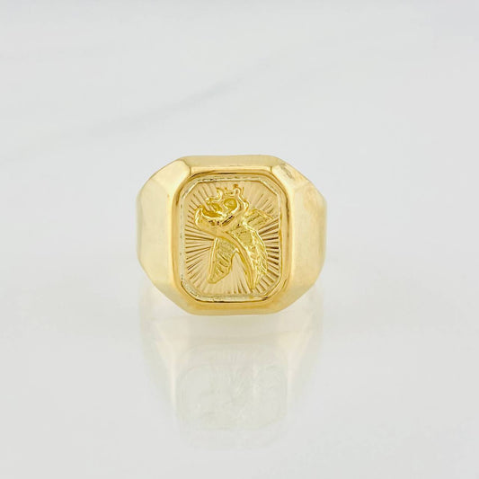Eagle Ring 4g / T9 3/4 Yellow Gold 18K