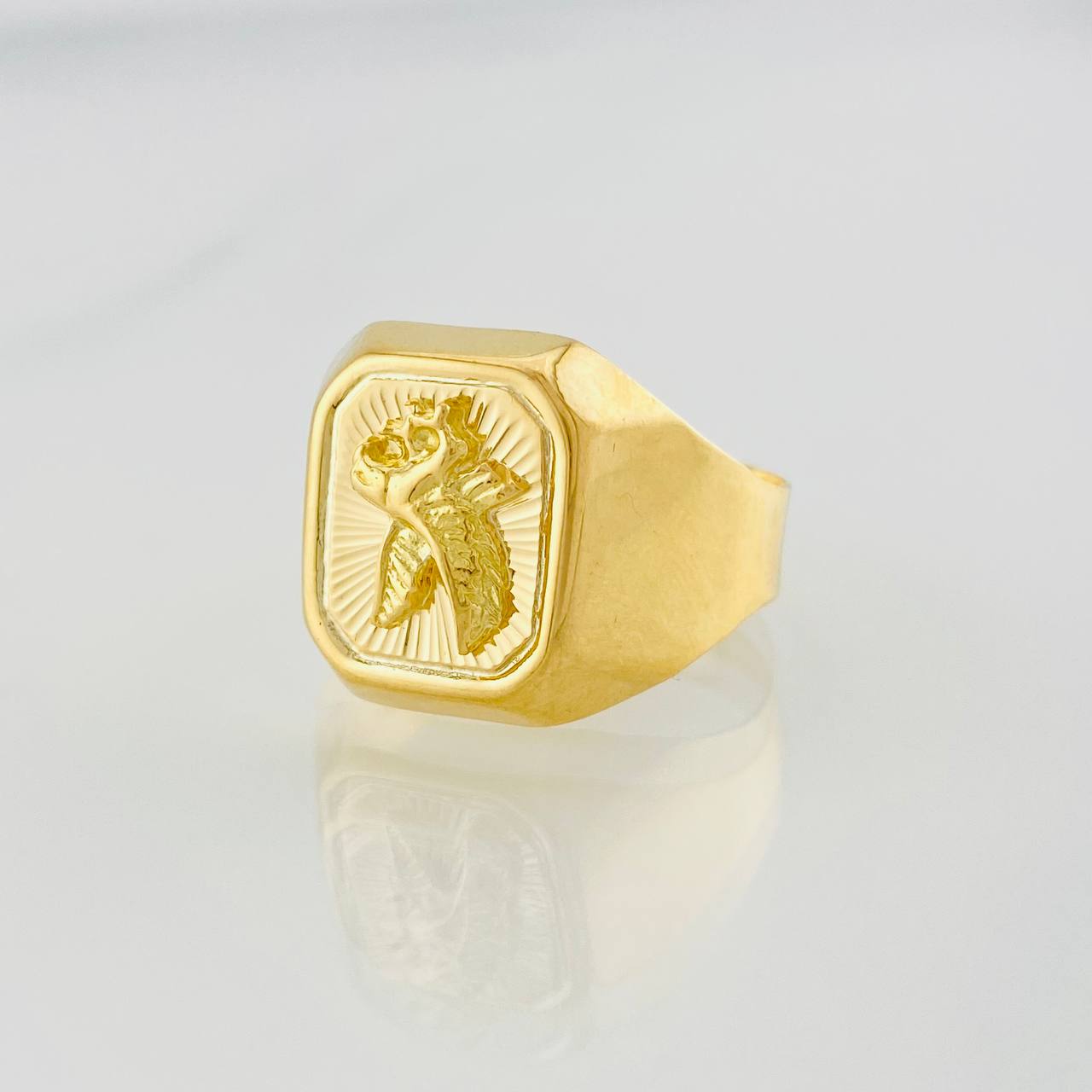 Eagle Ring 4g / T9 3/4 Yellow Gold 18K