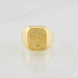 Anillo Virgen de Guadalupe 3.35g / T8 Oro Amarillo 18K