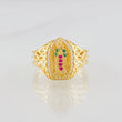 Anillo Virgen de Guadalupe 3.35g / T8 Oro Amarillo 18K