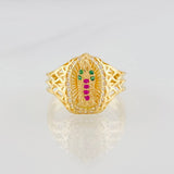 Anillo Virgen de Guadalupe 3.35g / T8 Oro Amarillo 18K