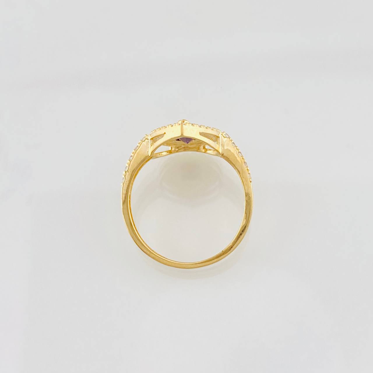 Tear Drop Ring 2.65g / T6 1/4 Yellow Gold 18K