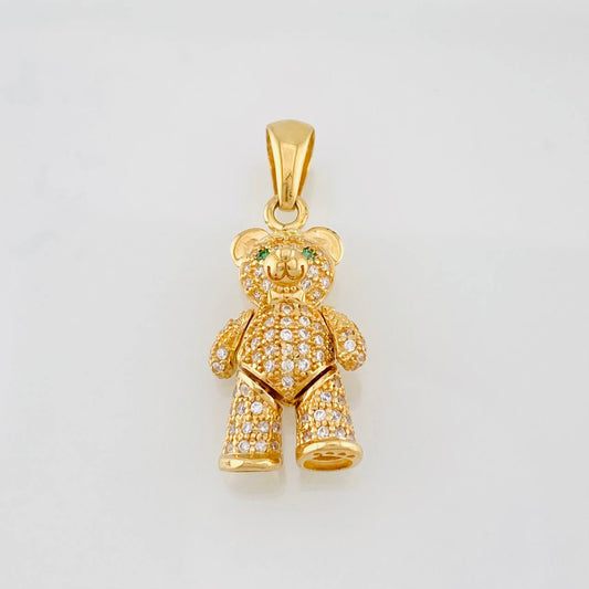 Dije Oso 4.75g / 1 1/4 in Oro Amarillo 18K
