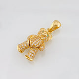 Pendant Bear 4.75g / 1 1/4 in 18K Yellow Gold