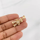 Pendant Bear 4.75g / 1 1/4 in 18K Yellow Gold
