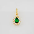 Pendant Tear 1.1g / 3/4 in 18K Yellow Gold