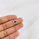 Pendant Tear 1.1g / 3/4 in 18K Yellow Gold