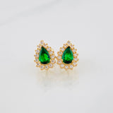 Topos Lagrima 2.4g / in / 7.91mm Oro Amarillo 18K