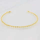 Pulso Militar Media Luna 4.65g / 7 3/4 in / 2.45mm Oro Amarillo 18K