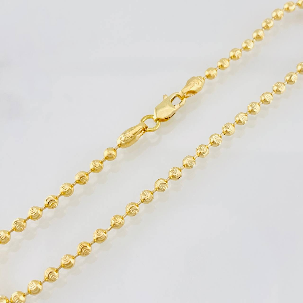Pulso Militar 4.65g / 7 3/4 in / 3mm Oro Amarillo 18K
