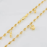 Tobillera GC 4.2g / 10 1/4 in / 3.25mm Oro Amarillo 18K