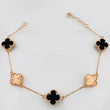 Pulso Trebol 7g / 8 1/2 in / 1.15mm Oro Rosa 18K