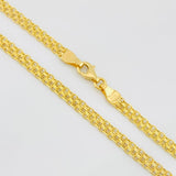 Cadena China 4.65g / 20 in / 3.7mm Oro Amarillo 18K