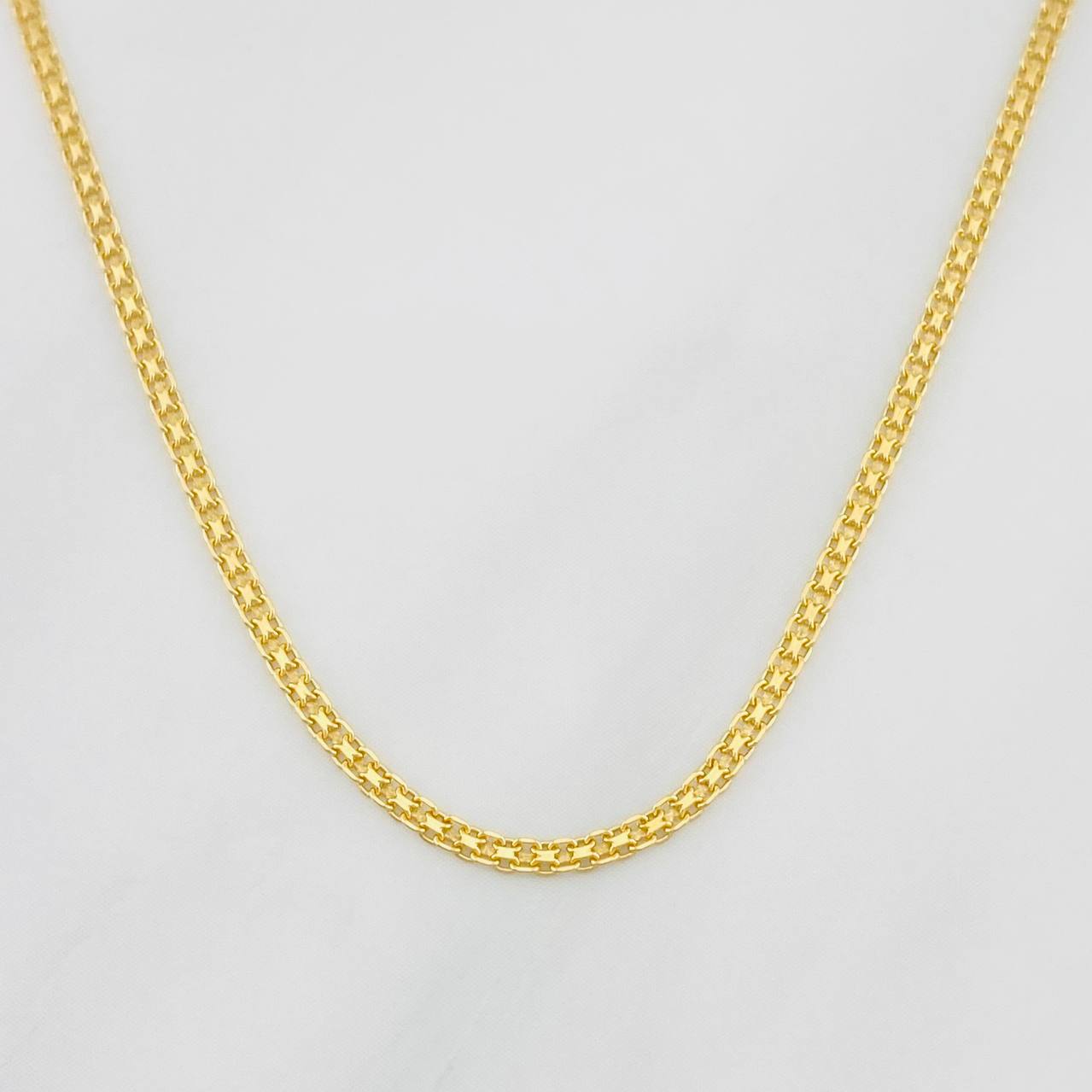 Bismark Chain 3.15g / 24 in / 1.5mm Yellow Gold 18K