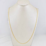 Bismark Chain 3.15g / 24 in / 1.5mm Yellow Gold 18K