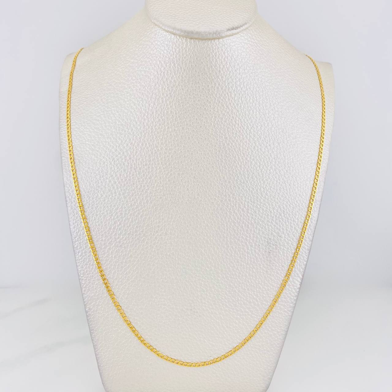 Cuban Links 2.2g / 24 in / 2.1mm Yellow Gold 18K