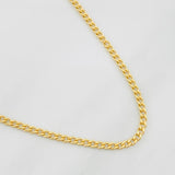 Cadena Cubana 1.7g / 18 in / 1.93mm Oro Amarillo 18K