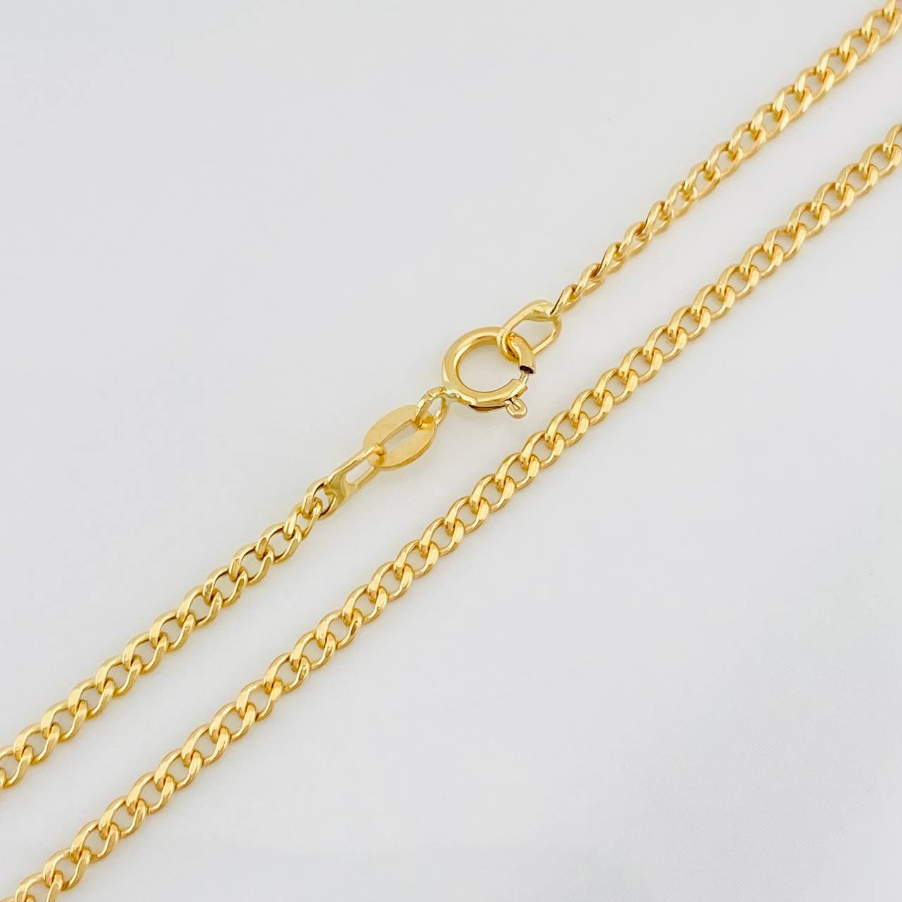 Cadena Cubana 1.7g / 18 in / 1.93mm Oro Amarillo 18K